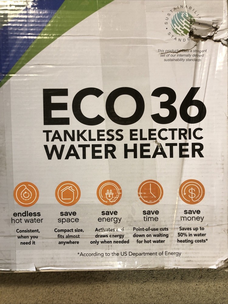 EcoSmart 36 kW 7.03 GPM 240-Volt Electric Tankless Water Heater