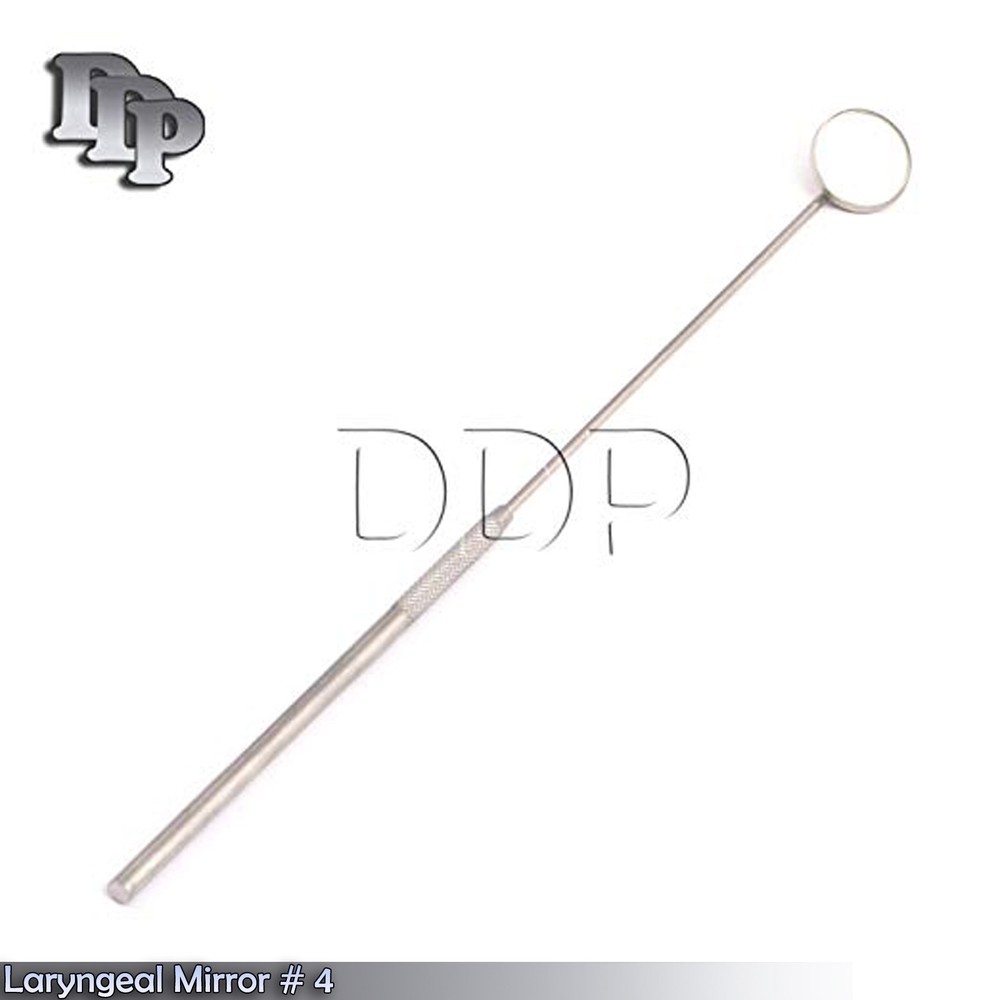 Laryngeal Mirror # 4, Dental ENT Surgical Instruments