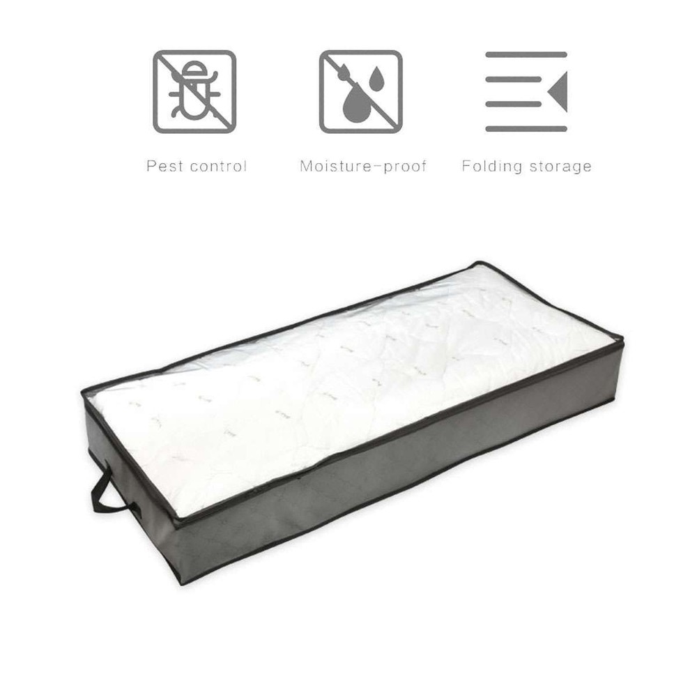 Under-Bed Organizer Under the Bed Storage Bag Box for Clothes Blankets Foldable