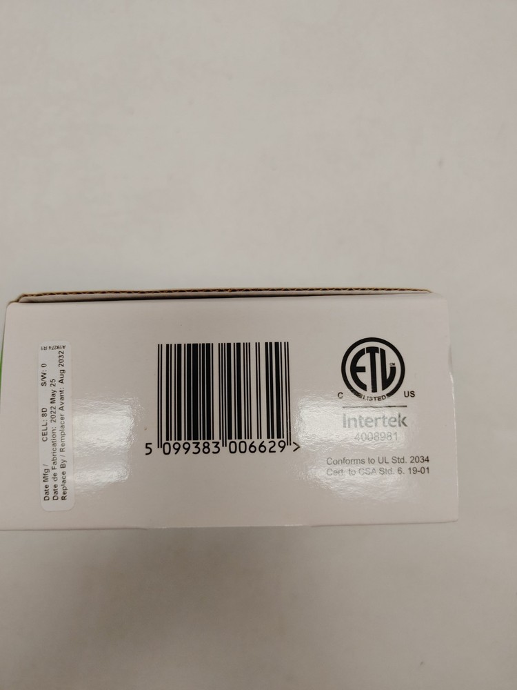 Z-Wave Smart Carbon Monoxide Alarm EiA207RFZ New