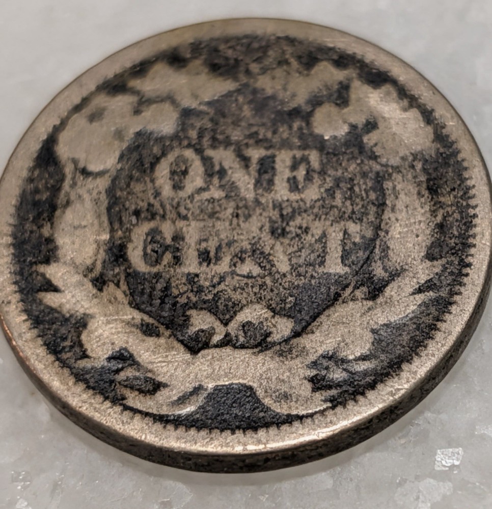 1858 Flying Eagle One Cent Coin