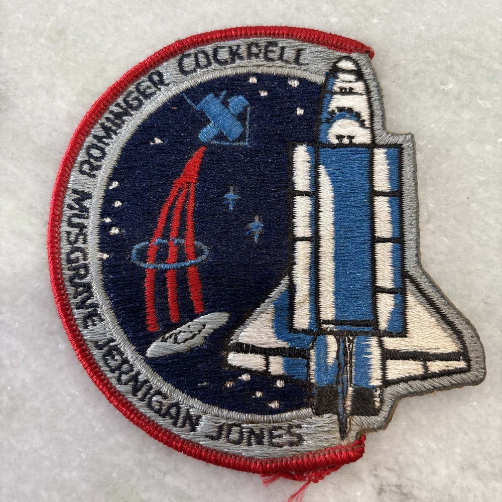 NASA STS-80 Crew Embroidered Patch Space Shuttle Discovery Mission