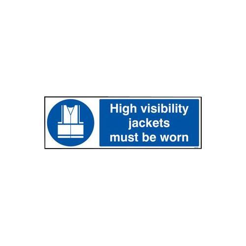 RT06124 Hi Vis Sign Jackets Worn Hard Plastic 15452G