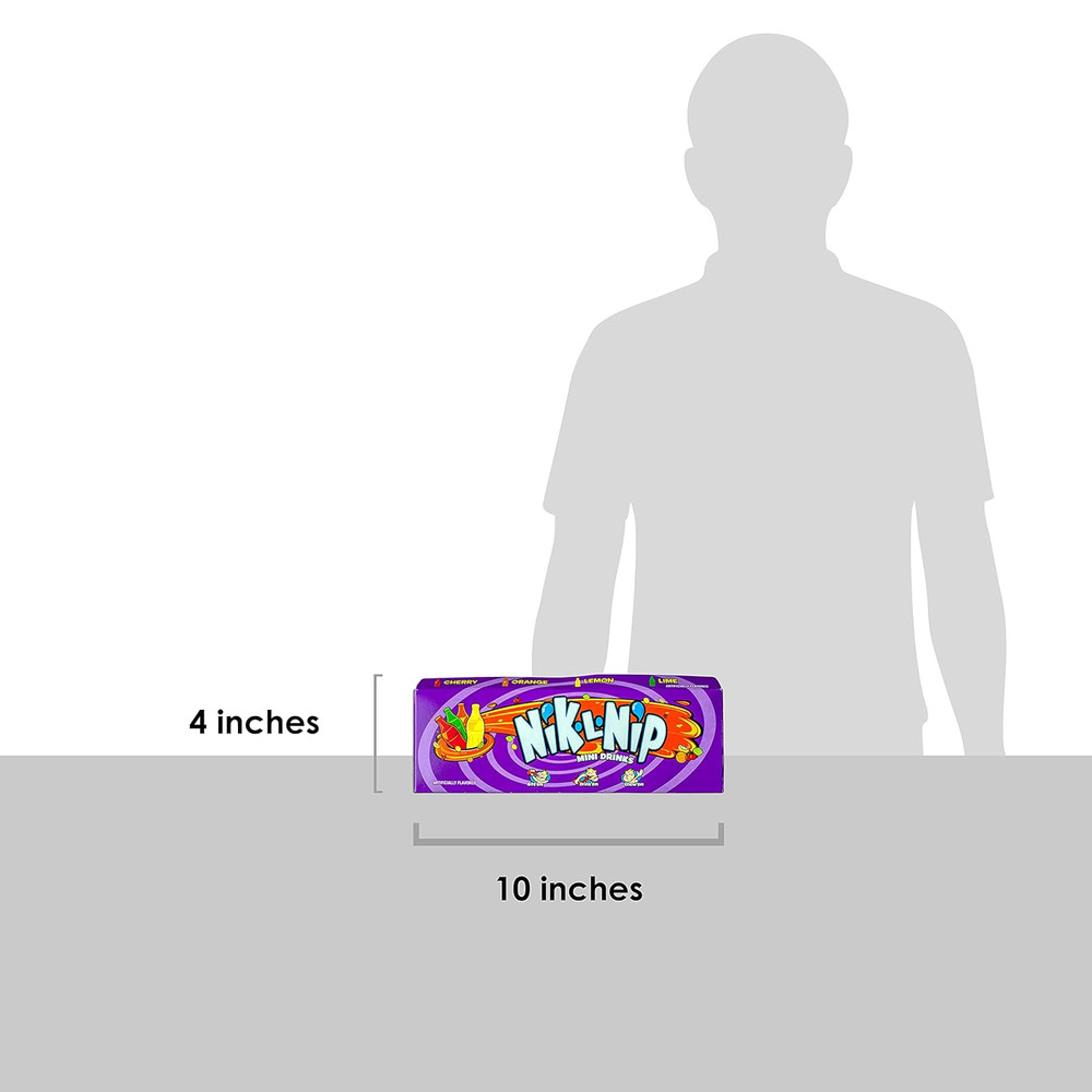 Nik L Nip Candy Wax Bottles - 72 Ct