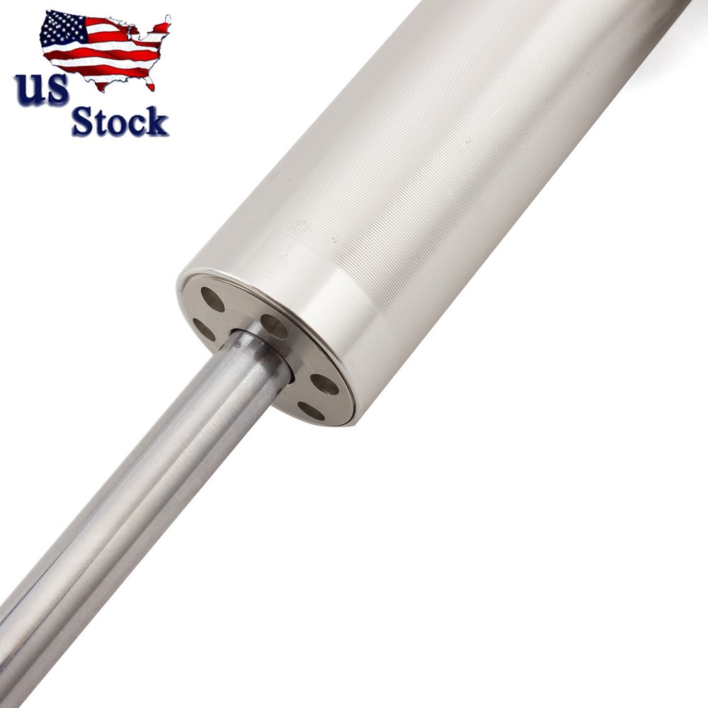 Adjustable Steering Damper Stabilizer Universal Motorcycle Silver&Red US Stock