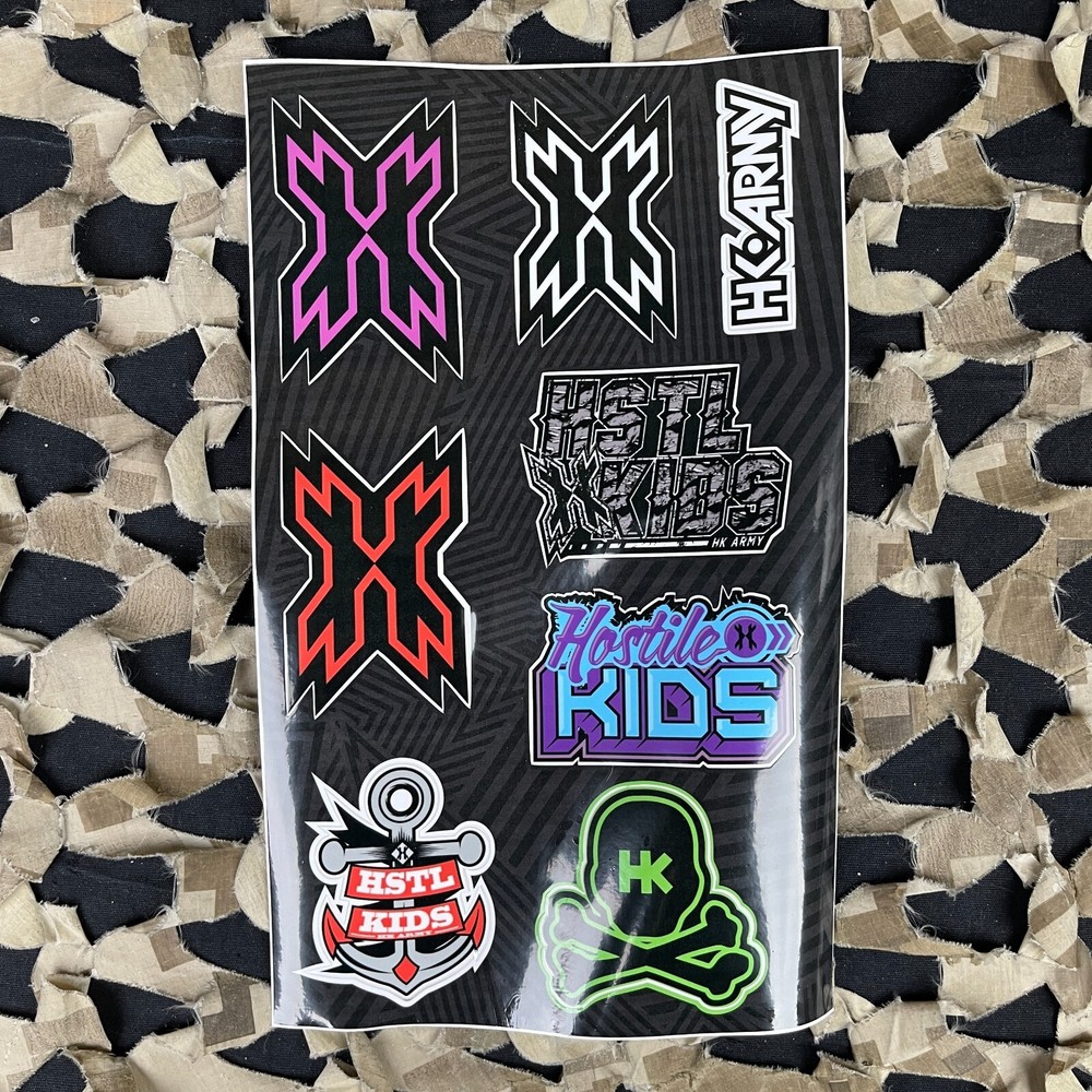 NEW HK Army Combo Sticker Sheet