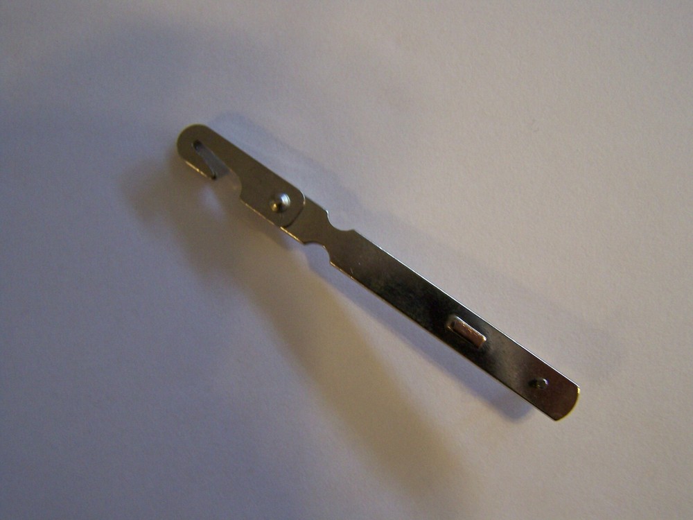 Hermle pendulum leader/hanger 2" slot type HPH071