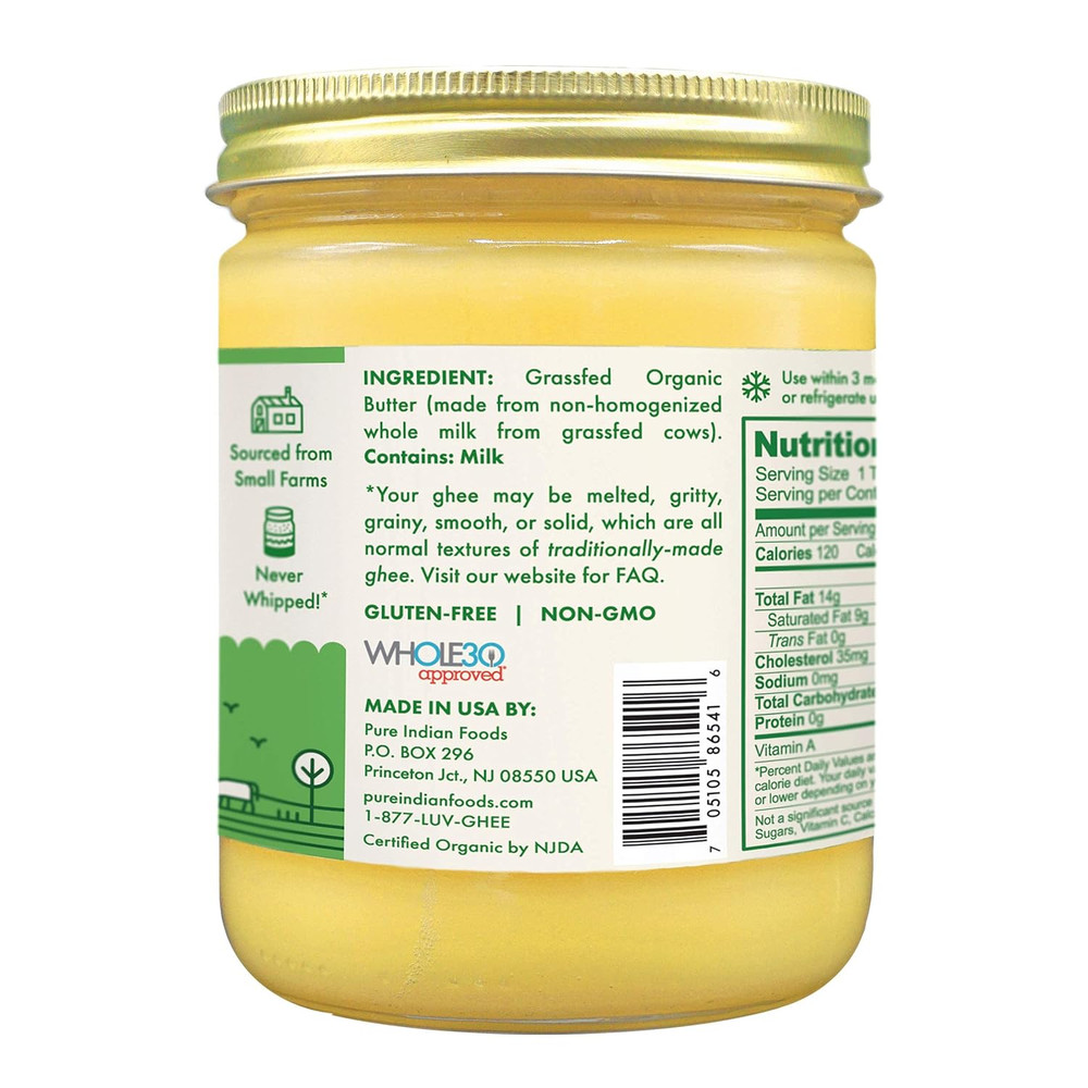 Grass Fed Ghee, 14 OZ
