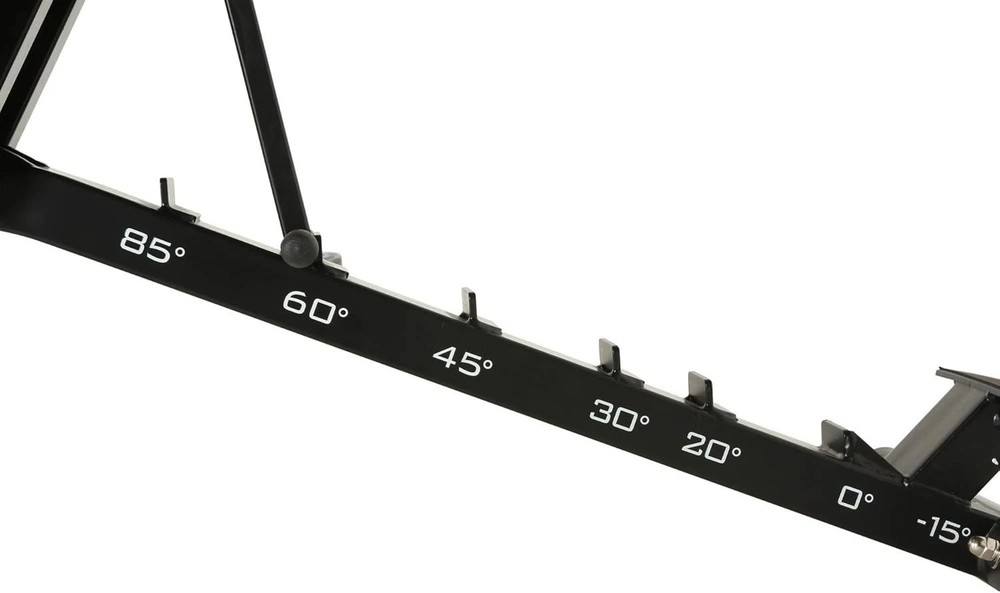 2000 Super Max XL Adjustable Weight Bench - 850 lb Capacity, Foldable Design