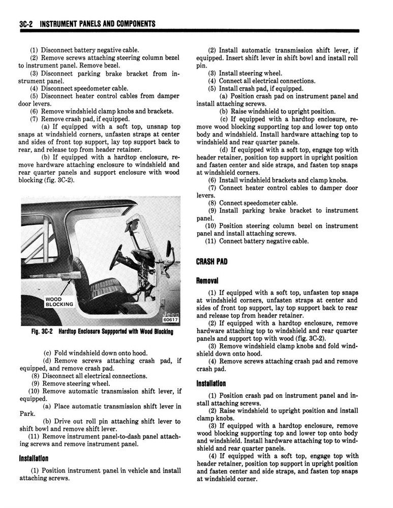 1978 Jeep Technical Service Manual (3 Volumes)