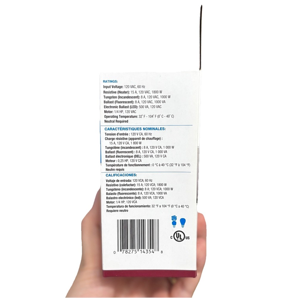 Intermatic Electronic Countdown Timer (30 minute) EC200WK