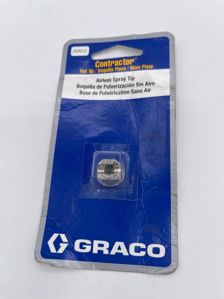 New, Graco Contractor Flat Tip 269615