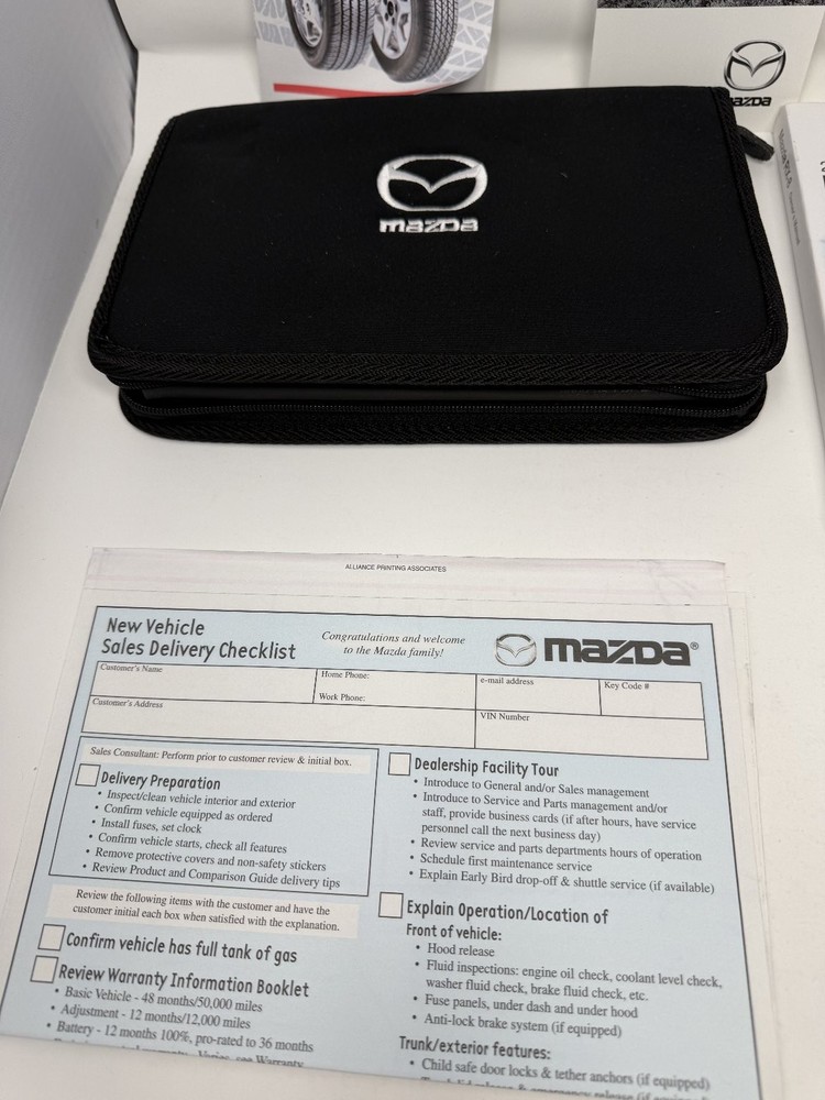 2004 Mazda RX-8 Owners Manual OEM Complete Set