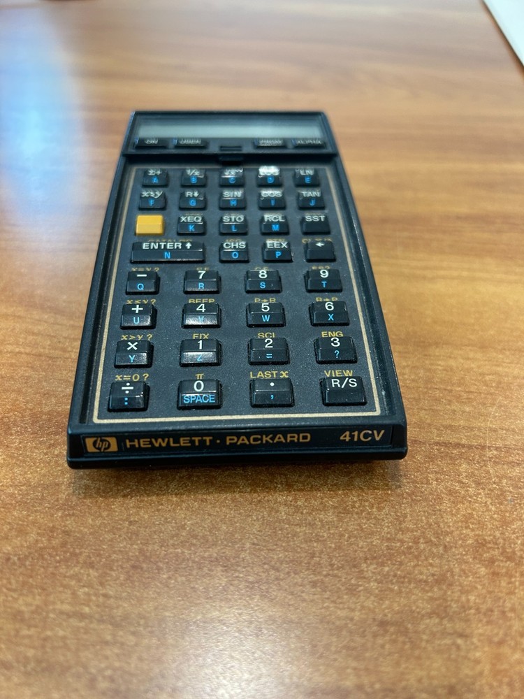 Hewlett Packard HP 41CV Calculator