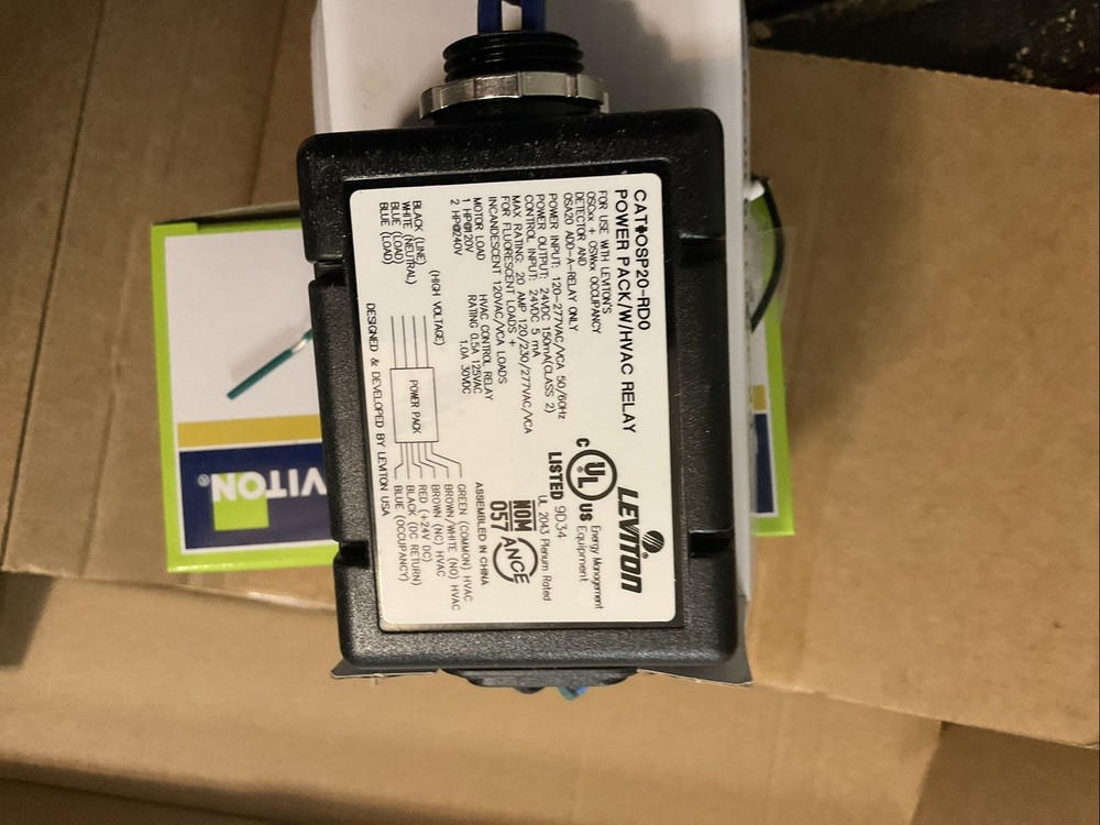 Leviton Occupancy Sensor Power Pack OSP20-RD0