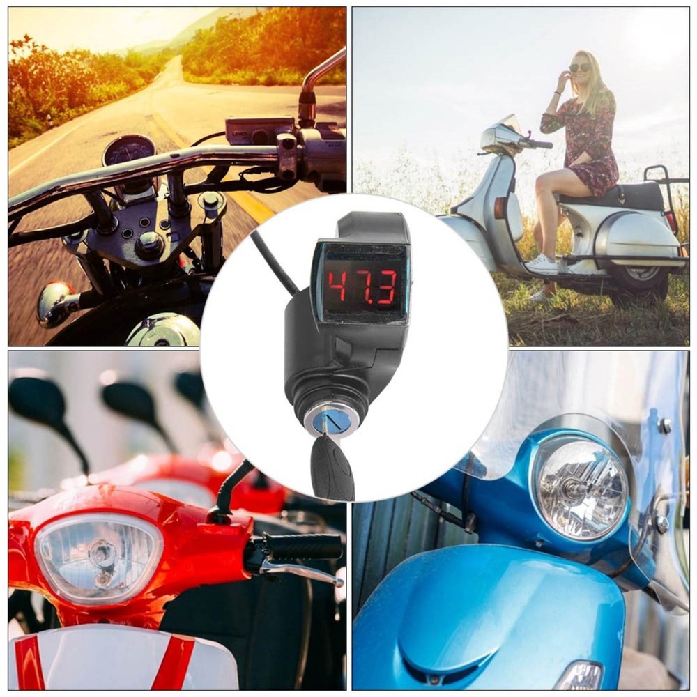 High Quality E-Bike Throttle Control Switch with Voltage Display and Key Lock