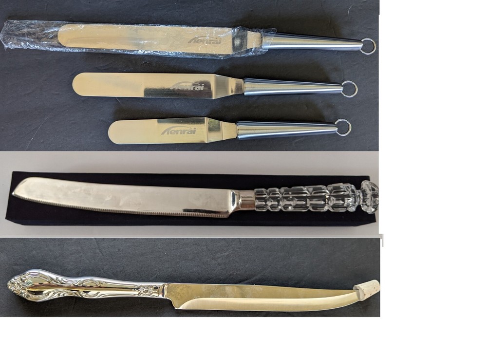 Cake Knifes and Professional Offset Cake Spatulas (YOU PICK)