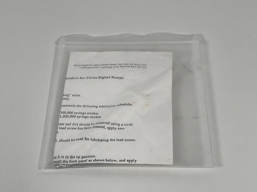 Waters Cavro Pump Lube HPLC WAT272065