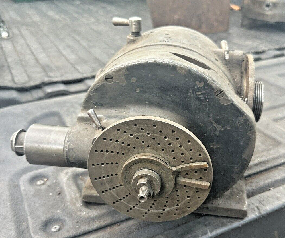 11" Dividing Head Incomplete Gear / Handle Driven Milling Machine Tool Accessory