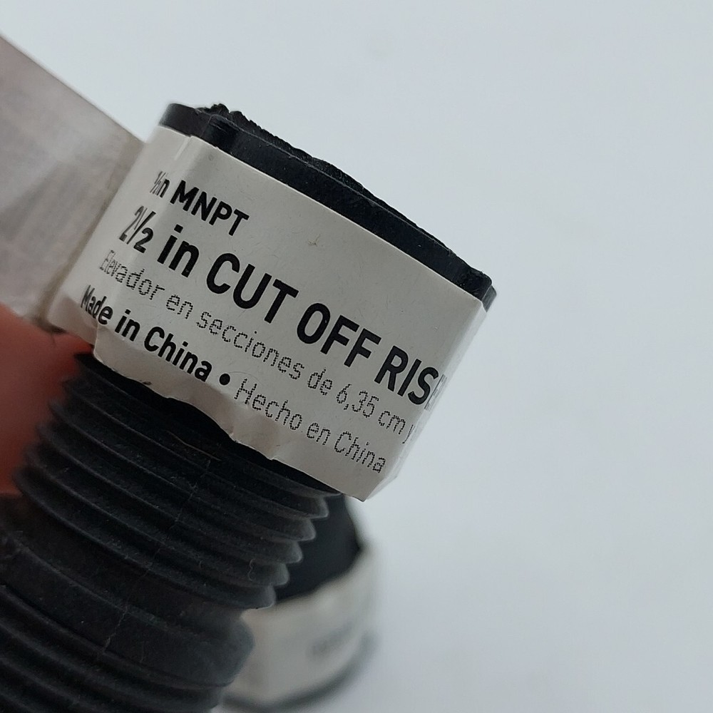 2 Pack | Orbit Poly Cut Off Riser Extension 1/2" Dia. x 2.5" 37017-28