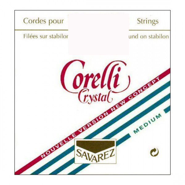 Corelli Crystal Violin G  String 4/4 Silver  Medium