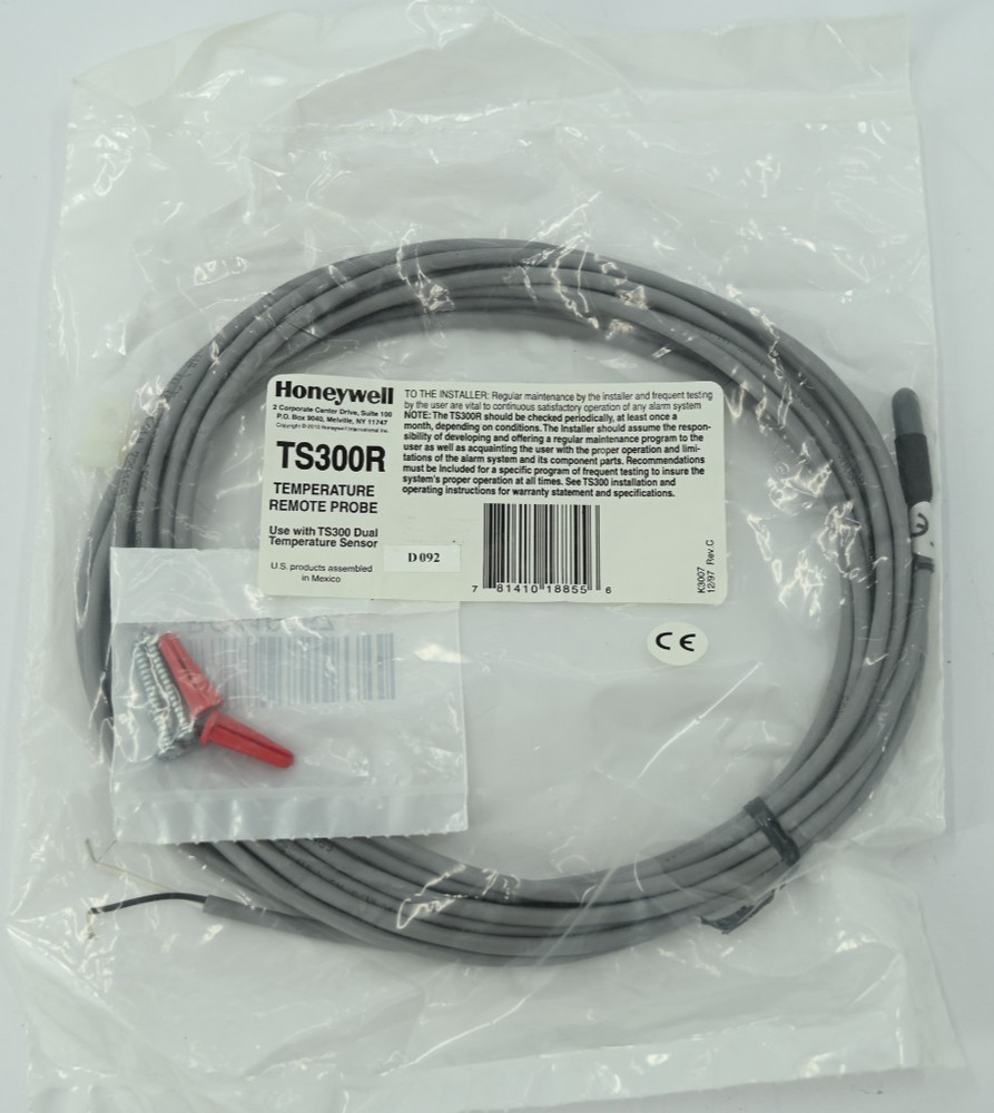 Honeywell TS300R External Temperature Remote Probe