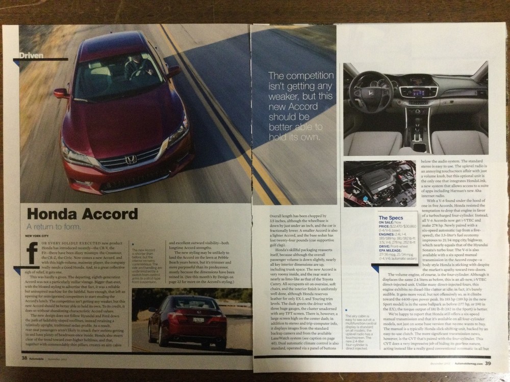 Misc 5644 Article Driven 2013 Honda Accord December 2012 3 page