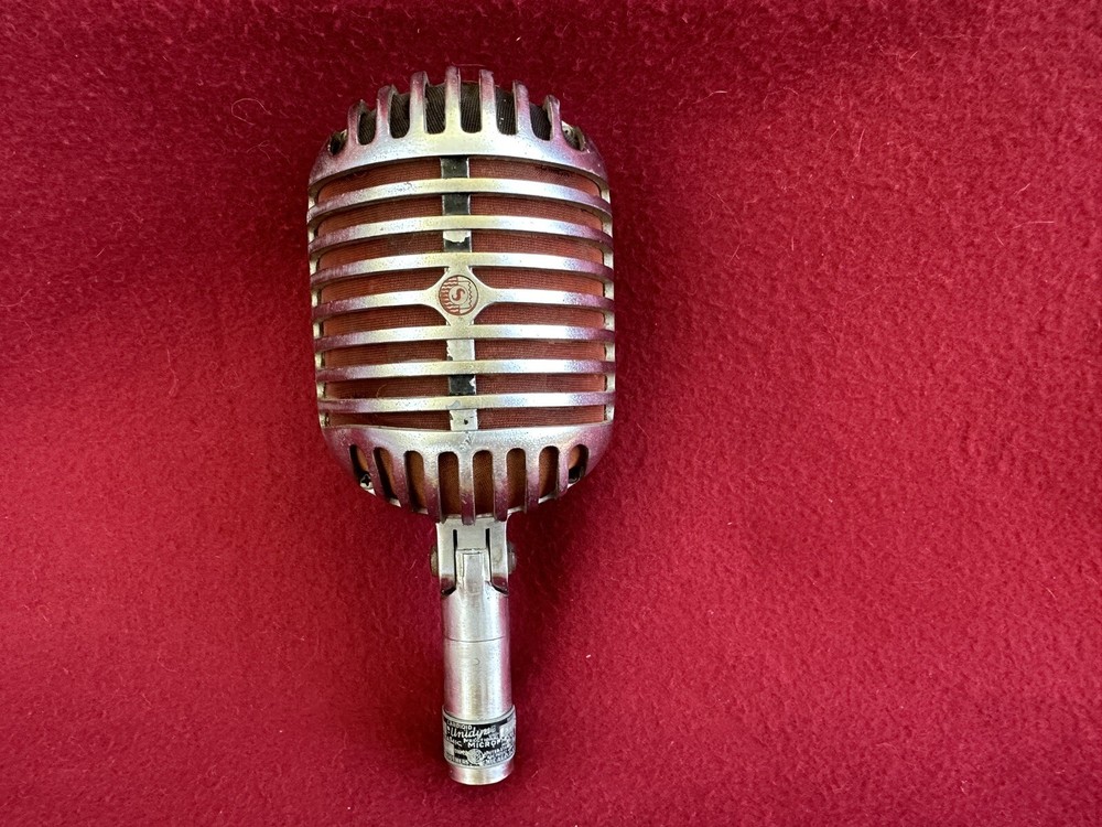 Vintage Shure Model 55A microphone
