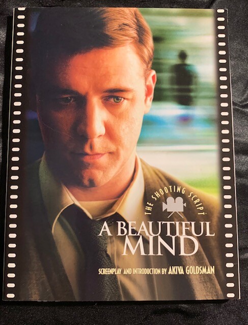 AKIVA GOLDSMAN SIGNED A BEAUTIFUL MIND THE SHOOTING SCRIPT SC PSADNA Z14974