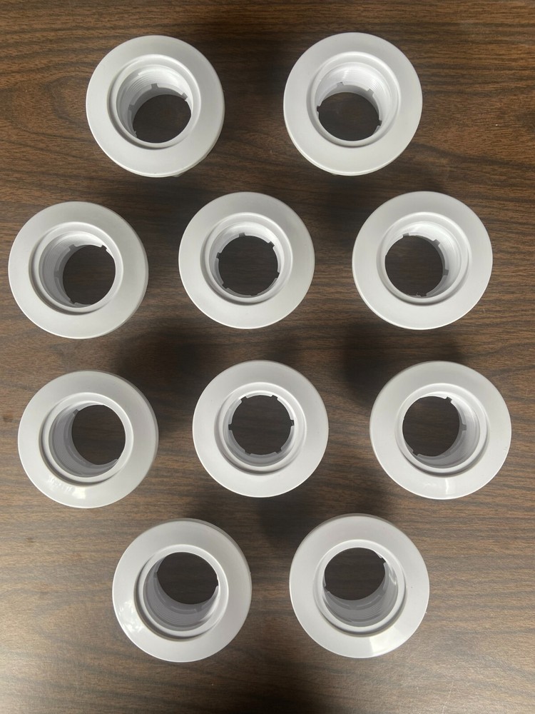 Wall Fitting 1-1/2" socket (CMP 25523-100-000) White 10 (TEN) Pieces