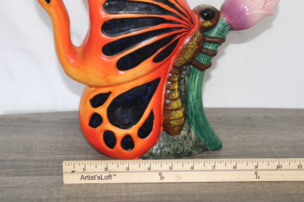 Ceramic Butterfly Watering Can