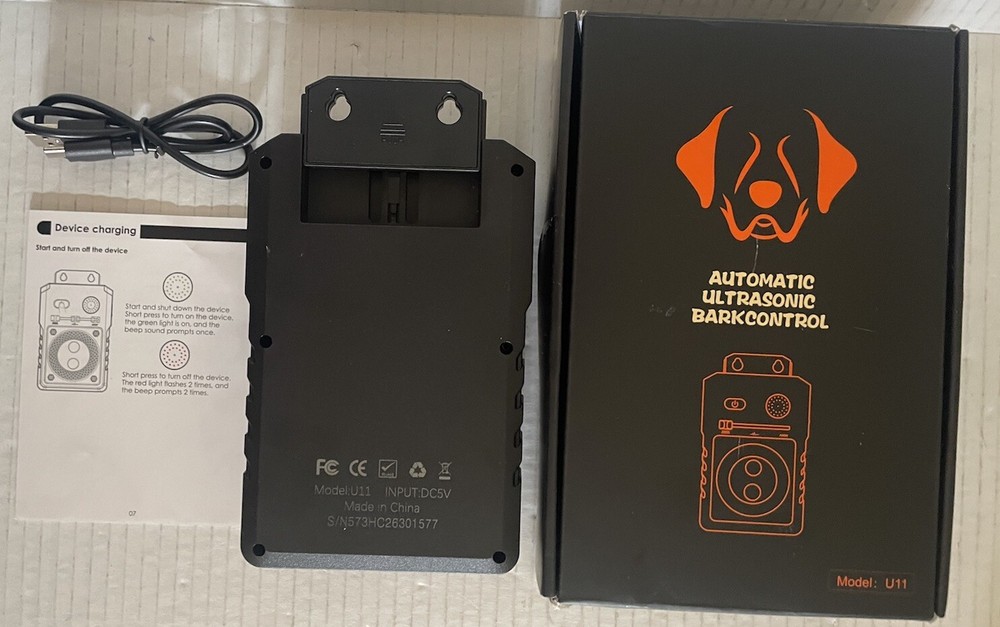 Ultrasonic Bark Control Unit