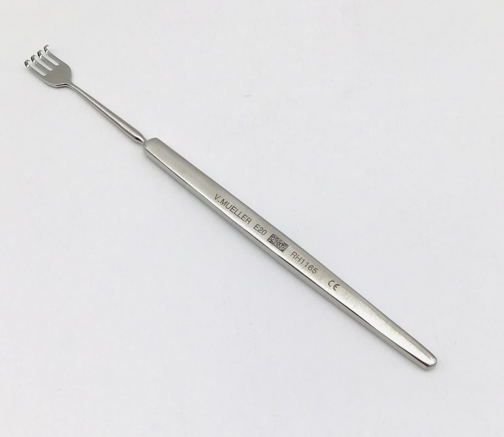 V. Mueller RH1165 Peck Rake Retractor Sharp - NEW