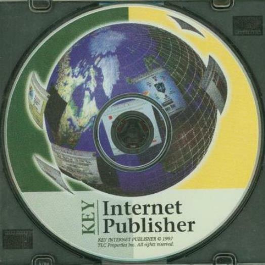 Key Internet Publisher PC CD graphic design webpage site images special effects