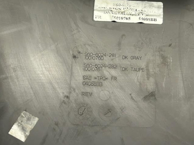 PETERBILT S60-6024-281 TRIM-KICK PANEL