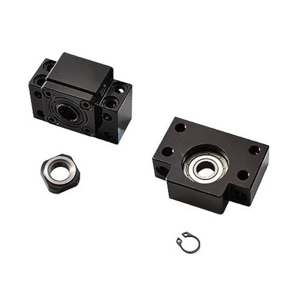 Ball Screw Support Bearing Seat Mechanical Components High Rigidity Performance