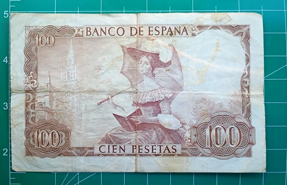 Spain 100 Pesetas 1965