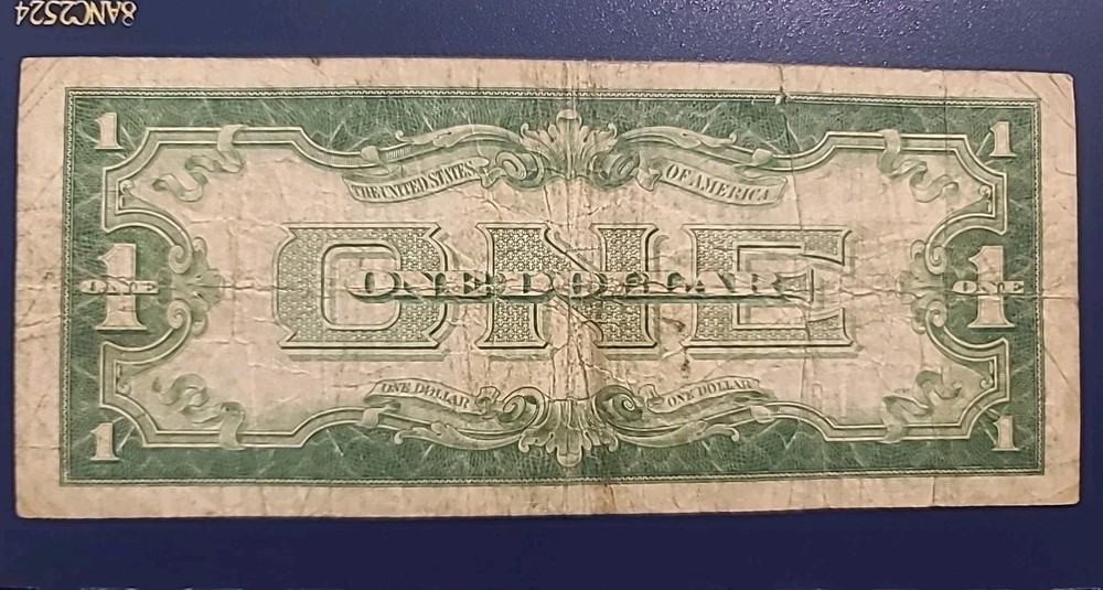 1934 $1 One Dollar Funnyback Silver Certificate Note