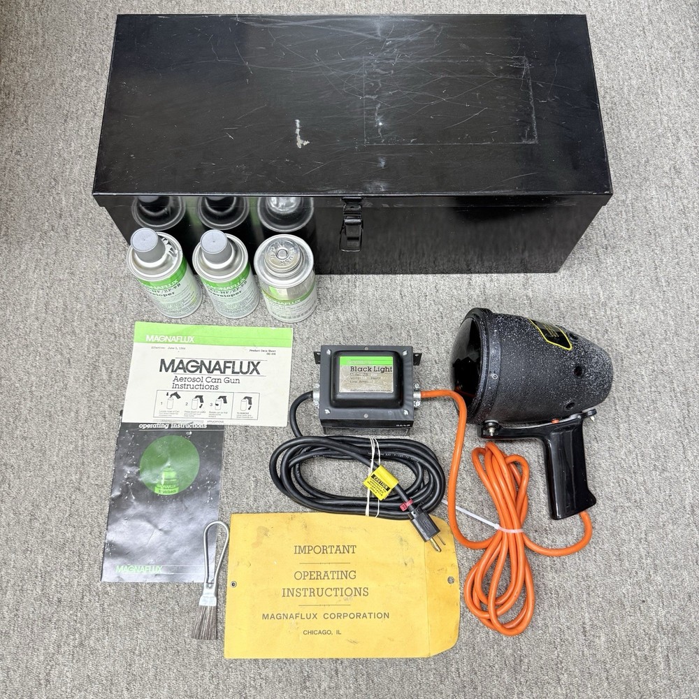 Magnaflux Blacklight Model ZB w/ Case