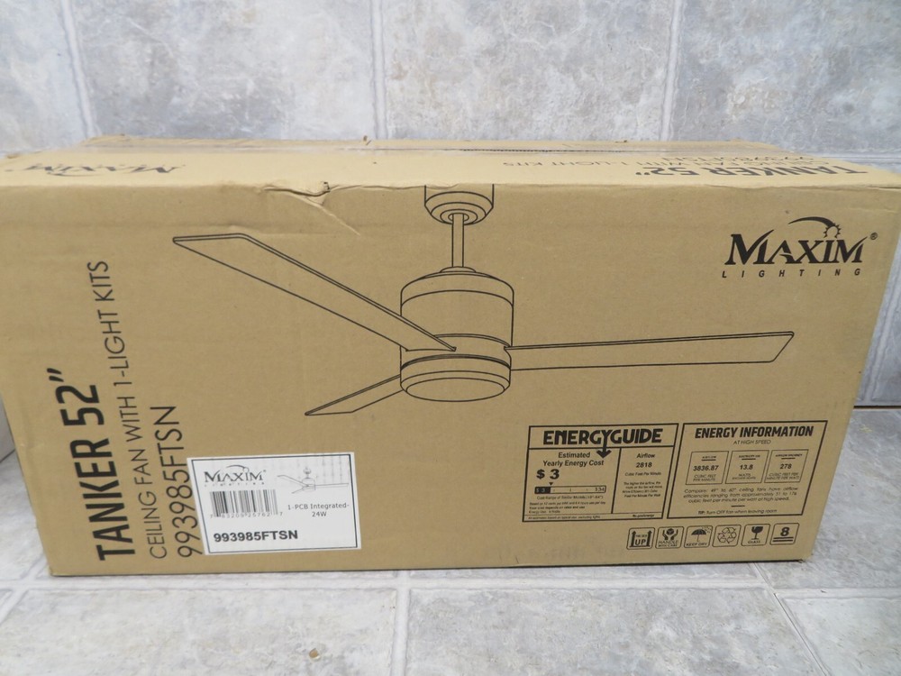 Maxim Lighting Ceiling Fans 993985FTSN