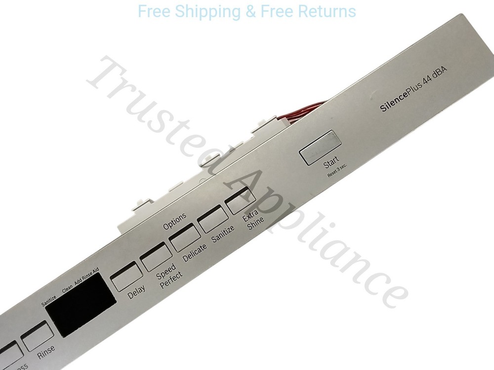 OEM Dishwasher Control Panel 9000634609 SILVER