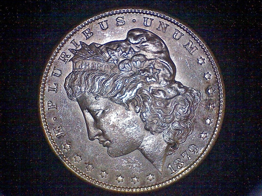 1879-S Morgan Silver Dollar Unc