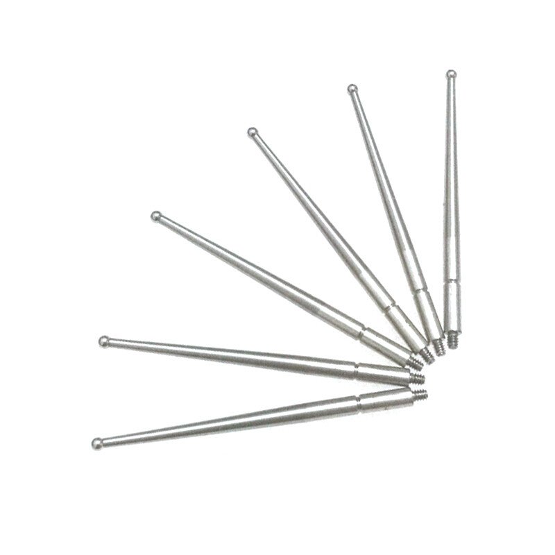 2Pcs- Contact Points Dial Test Indicator 2mm Carbide Ball Tips Fit For Mitutoyo