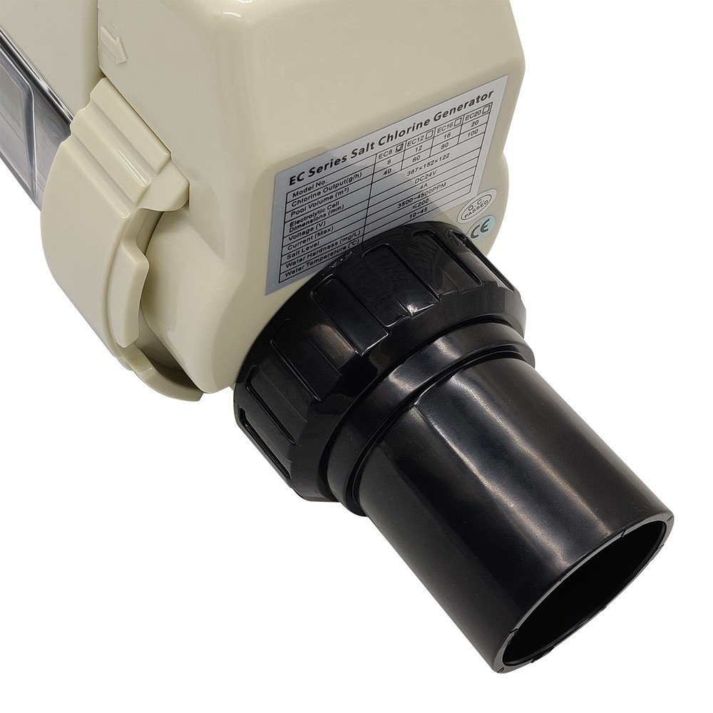 Complete Salt Water Pool Chlorine Generator System for 26000 Gal Chlorinator