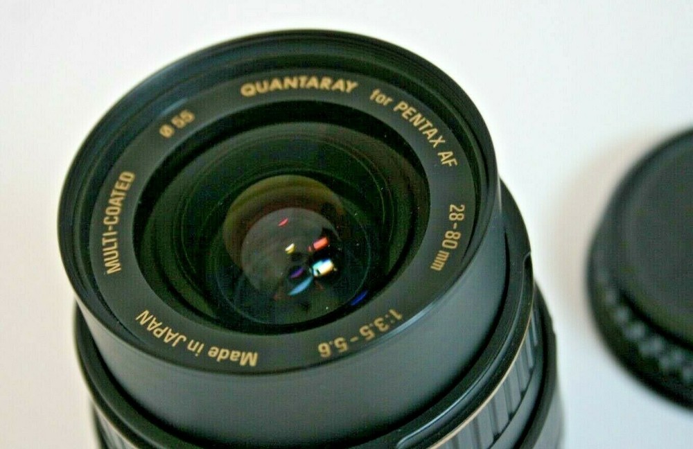 Pentax AF Quantaray Lens 28-80mm 1:3.5-5.6 Multi Coated Aspherical