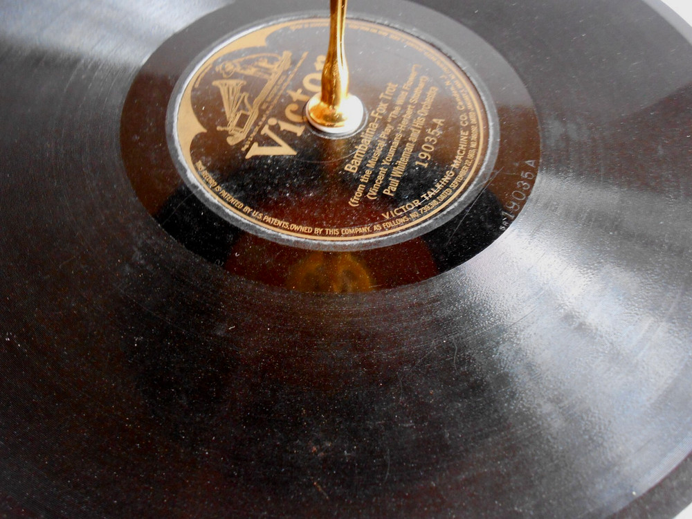 Vinyl Record Cupcake Stand-Lot# 22