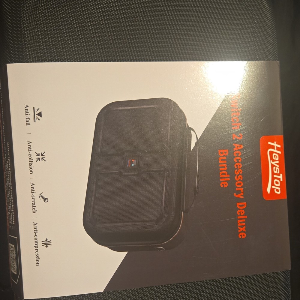 HeysTop Switch 2 Accessory Deluxe Bundle Double Protective Cover Thumb Grips