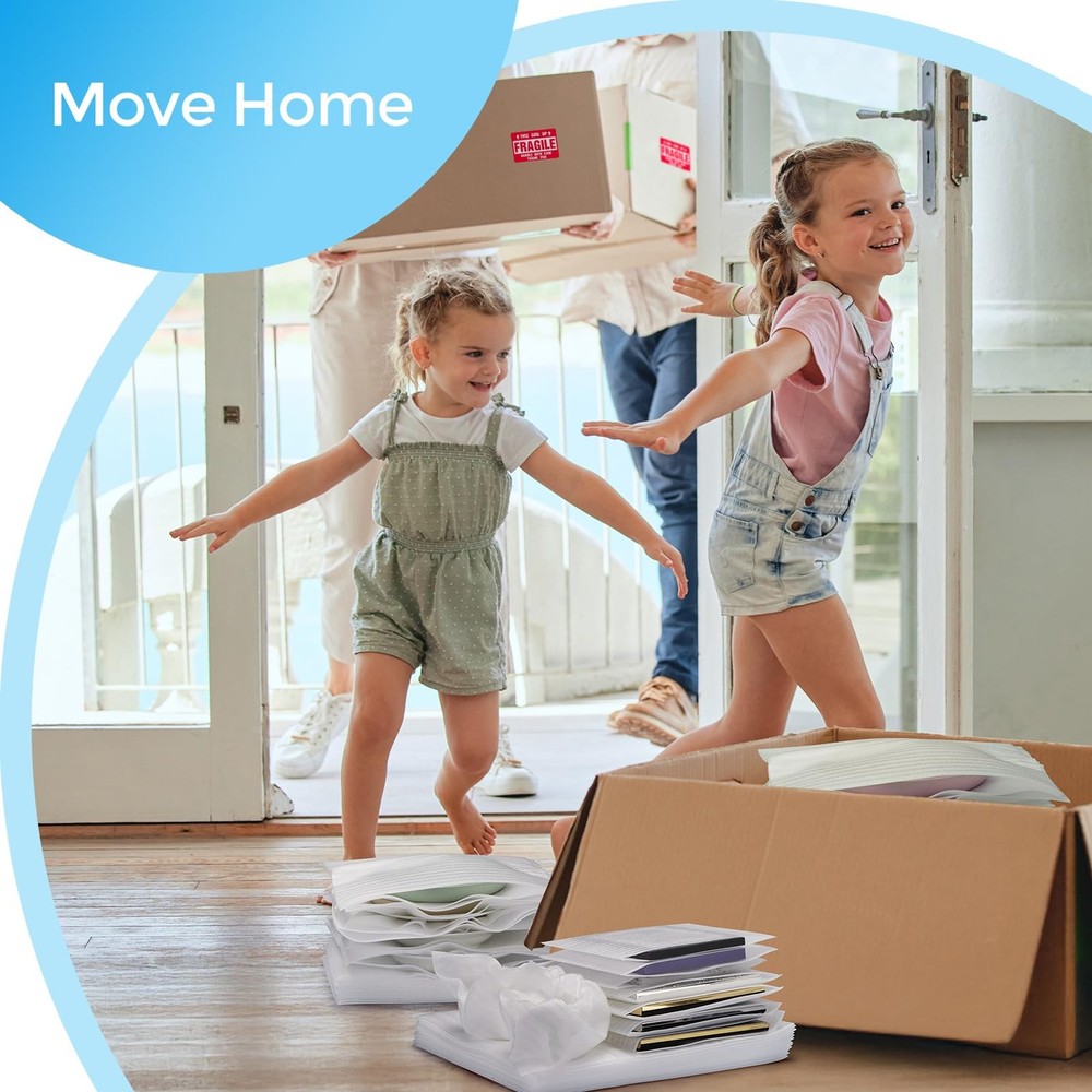 Moving Supplies 100 PCS Foam Pouches Sheets for Packing Storage Ship