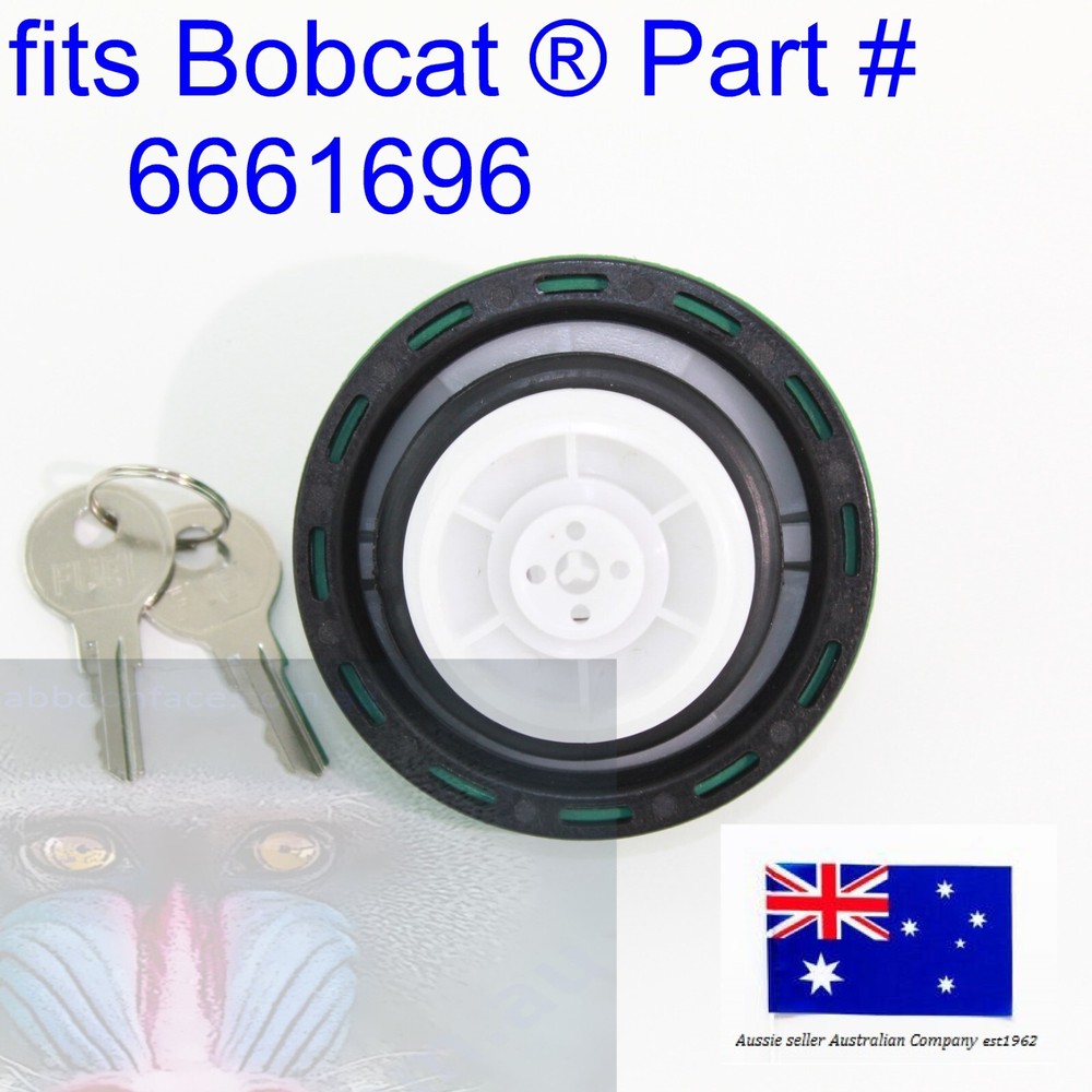 for Bobcat Locking Diesel Fuel Cap 6661696 E16 E17 E17Z E19 E20 E20Z E25 E26 E27