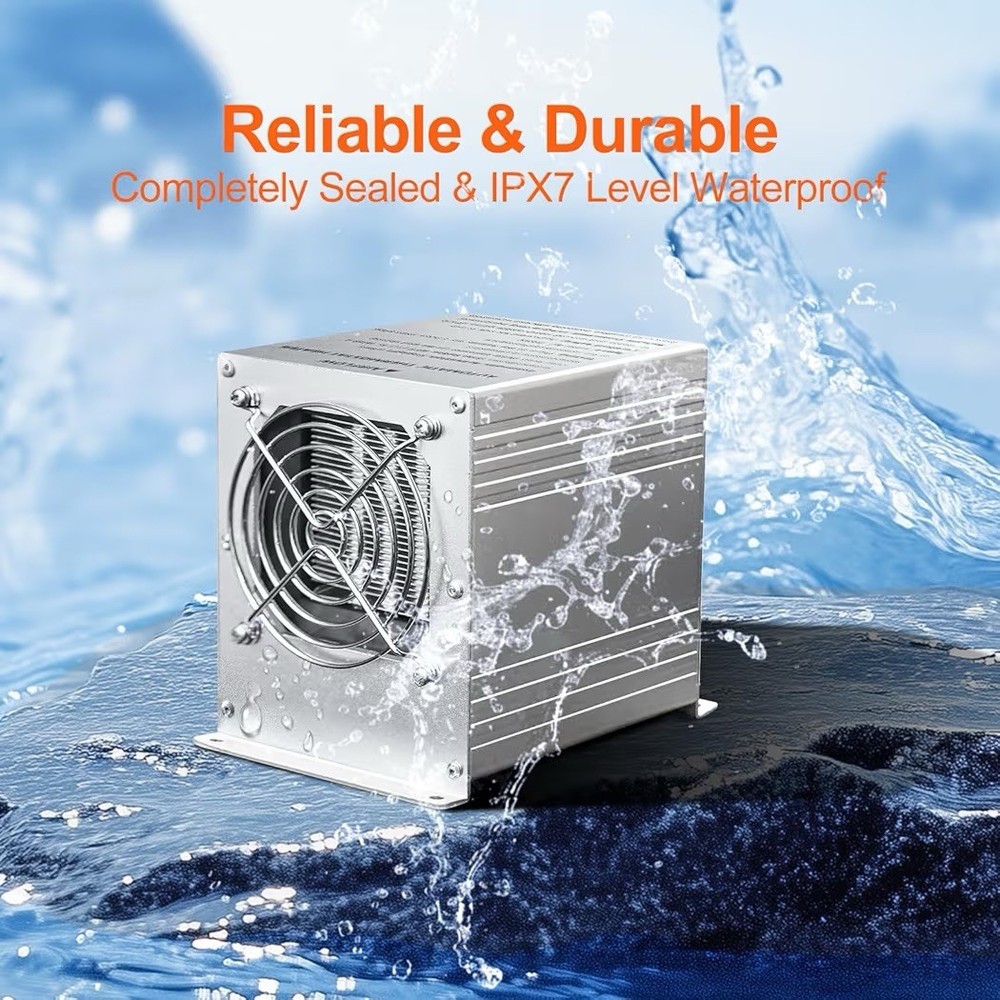 Boat Engine Compartment Heater 700W with Self-Regulated PTC Element and Water...